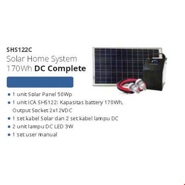Jual Paket Compact Solar Home System Shs Shs122c Oleh