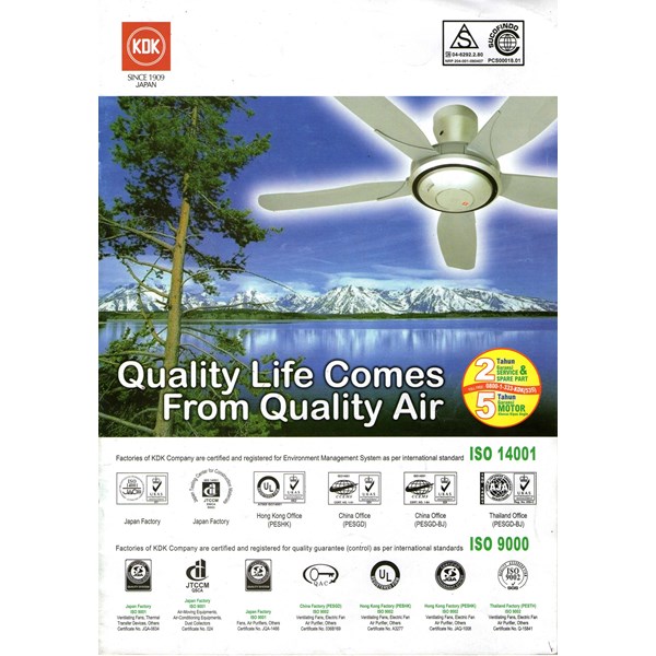 Jual Ceiling Fan Kdk Surabaya  Shelly Lighting