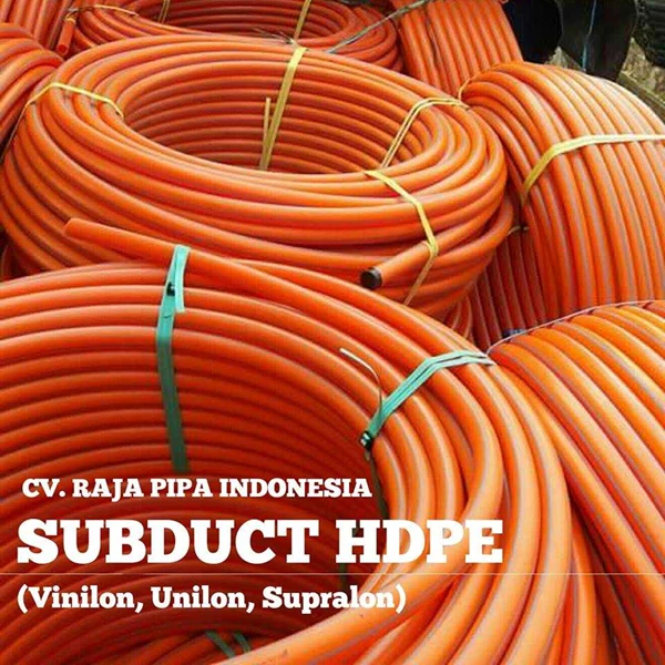 Harga Pipa HDPE Subduct Fiber Optic 40/34 Vinilon oleh RAJA PIPA