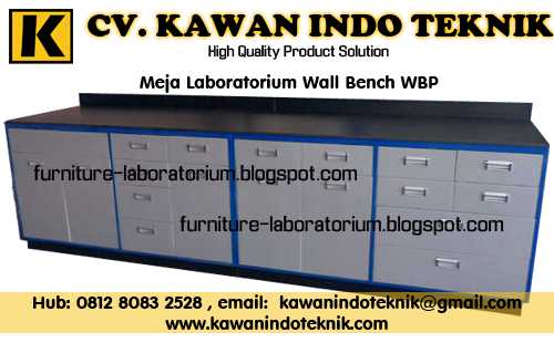 Jual Meja Laboratorium Wall Bench WBP oleh CV. KAWAN INDO TEKNIK