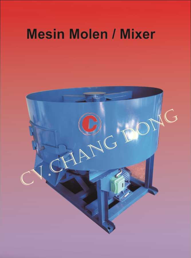 Jual mesin molen/mixer oleh PT. Changdong Indonesia Utama