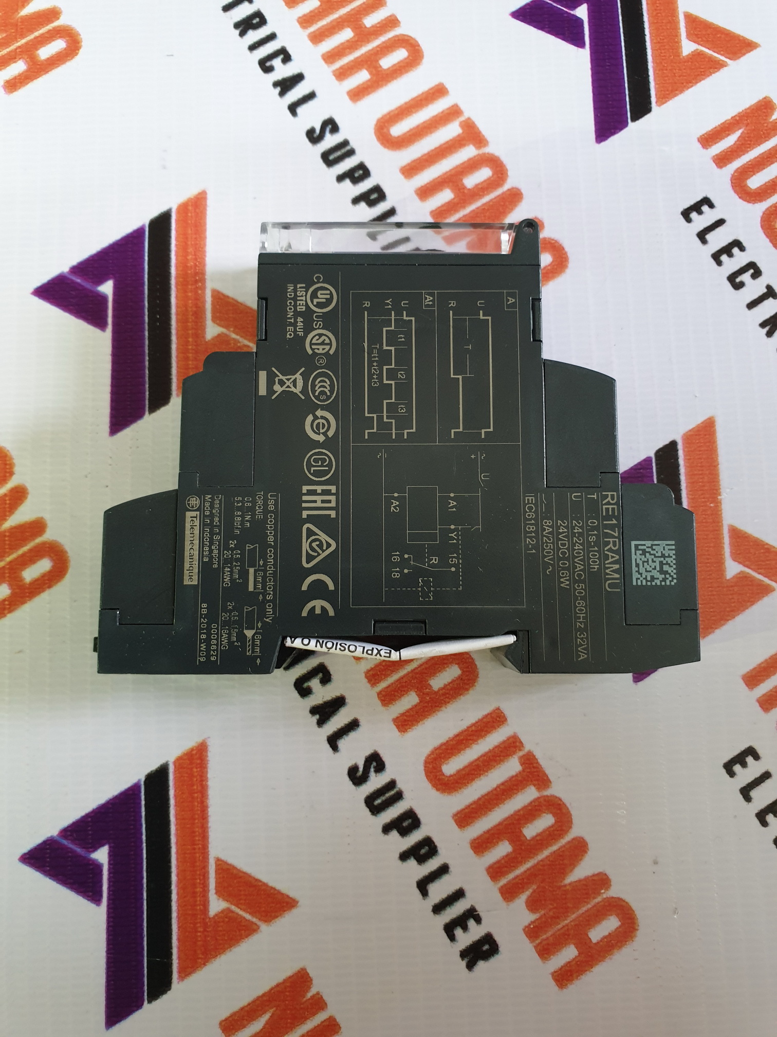 Jual Schneider RE17RAMU On Delay Timer oleh NUGRAHA UTAMA