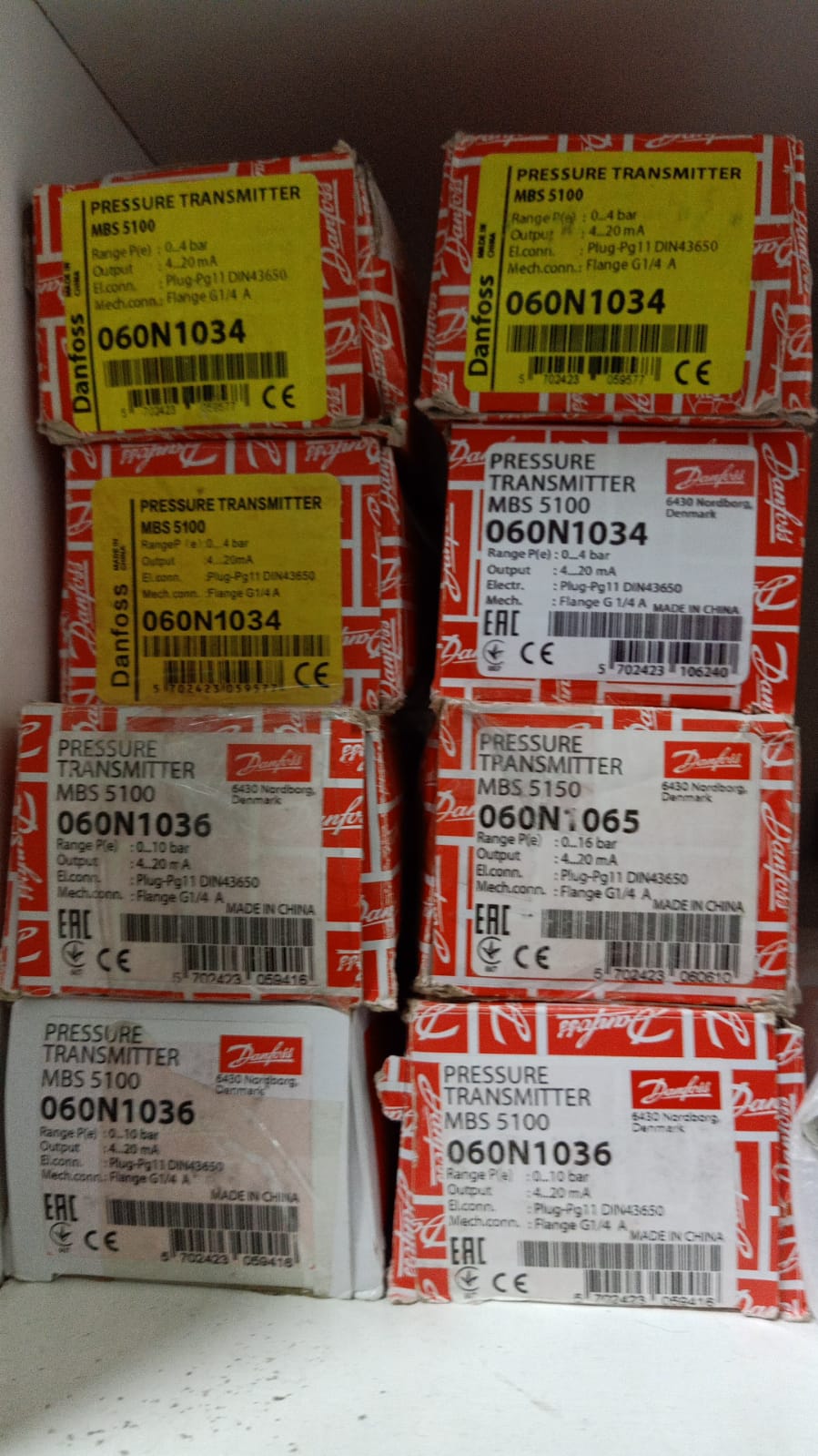 Jual DANFOSS PRESSURE TRANSMITTER - MBS 1700, MBS 3000, MBS 3200, MBS ...