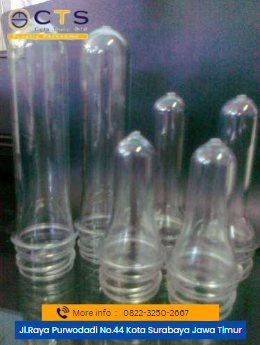 Jual Preform Bahan Pembuatan Botol Plastik oleh PT. Cipta Tunas Sakti