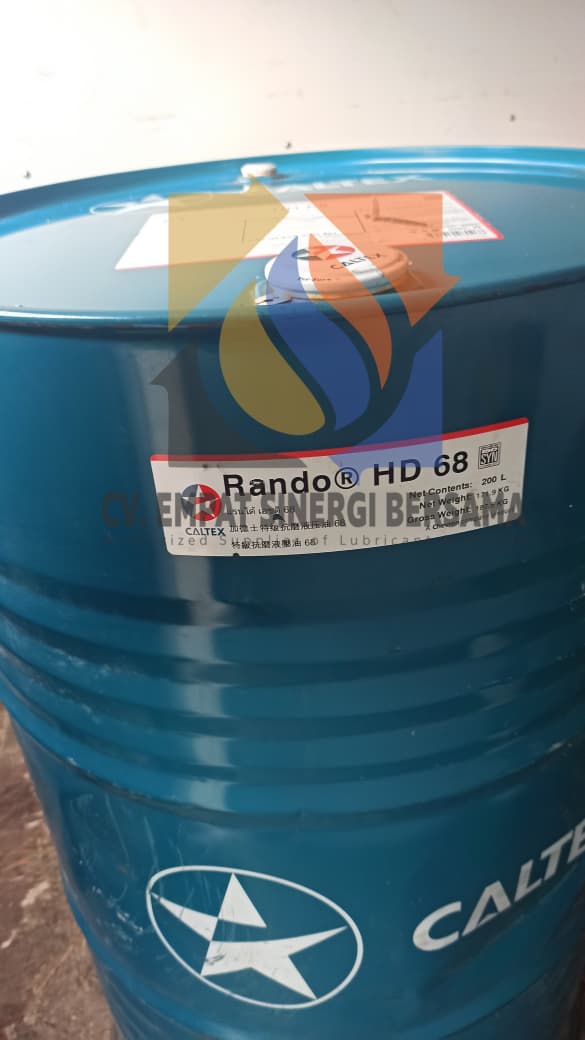 Jual Caltex Rando HD 68, Premium Anti-Wear Hydraulic Oi oleh CV. Empat ...